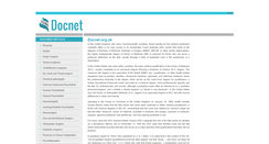Desktop Screenshot of docnet.org.uk