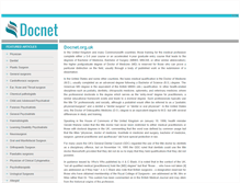 Tablet Screenshot of docnet.org.uk